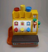 Vintage 1974 Fisher Price Cash Register 926 5pc Coins **Tested &amp; Works** - $39.60