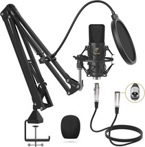 Xlr Condenser Microphone, Tonor Professional Cardioid Studio, Youtube (Tc20). - £59.88 GBP