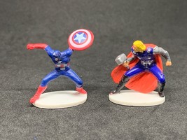 Thor Captain America Marvel Tree House Zerboz Heroics Micro Figure Avenger - £7.11 GBP