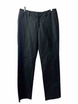 Merona Womens Size 10 Black Trousers Server Waitress Uniform Slacks - $13.46