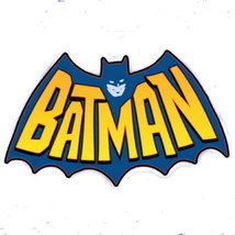 1966 era Batman Bat Signal Comics TV Show Inside Window Decal Tracked Shipping - £6.13 GBP