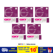 5 x OXY Cover Up 10% Benzoyl Peroxide Acne Pimple Medication Cream 25g - £48.57 GBP