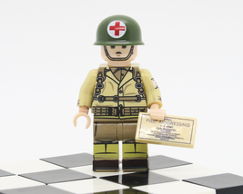 WW2 minifigures | US Army 2nd ranger battalion Medic Operation Overlord ... - $4.95