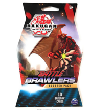 Lot of 10 Bakugan, Battle Brawlers Booster Pack, Collectible Trading Cards  - £43.86 GBP