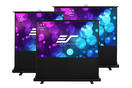 New Elite Screens ezCinema 2 Manual Floor Pull Up Projector Screen 84&quot; 16:9 - $478.99