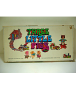 Vintage Selchow &amp; Righter Three Little Pigs Board Game 1971 No Reading R... - $304.39 MXN