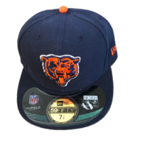NWT New Chicago Bears New Era 59Fifty Logo Size 7 Fitted Hat - £23.69 GBP