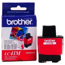 Brother LC41M Ink Cartridge, 400 Page Yield, Magenta - $9.89