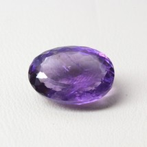 10.2Ct Natural Amethyst (Katella) Oval Faceted Purple Gemstone - £14.05 GBP