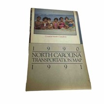 Vintage 1988-1989 North Carolina Official Road Map – State Highway Depar... - £9.72 GBP