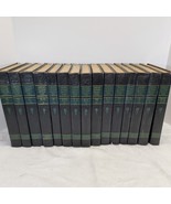 F.E Compton&#39;s Pictured Encyclopedia Set Vol 1-15 1952 Embossed Vintage C... - £77.81 GBP