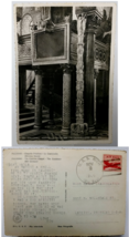 US Airmail Cover Cappella Palatina Sicily Postcard 1950 Postmarked USS Rich Ship - £27.90 GBP