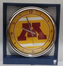 Minnesota Golden Gophers Chrome Clock - NCAA - $29.09