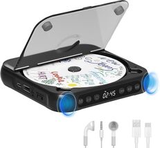 Portable CD Player Personal CD Players with Bluetooth for Car, Rechargea... - $52.99