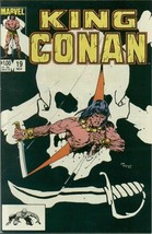 King Conan #19 - Nov 1983 Marvel Comics, Newsstand VF- 7.5 Cgc It! - $2.97