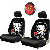 For Jeep New Betty Boop Timeless Front Low Back Car Truck SUV Seat Cover - £59.62 GBP