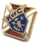 K of C Knights of Columbus Lapel Pin Gold Tone Vintage - $19.79