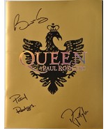 QUEEN SIGNED CONCERT PROGRAMME X3 - Paul Rodgers, Brian May, Roger Taylo... - $1,174.86 CAD