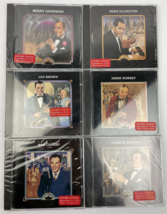 Lot of 6 x Time-Life Big Bands Sealed Hype Stickers Crosby Brown Dorsey CD #72 - £23.22 GBP