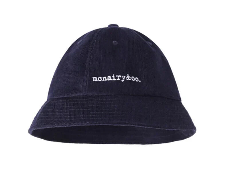 McNairy & Co ABA Gilligan Blue Corduroy Bucket Hat