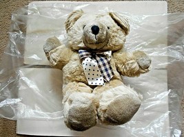 Cuddle Wit 14" Tan Colored Bear Stuffed Animal Toy by C.W. International - $19.79