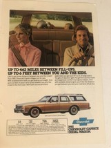 1981 Chevrolet Caprice Diesel Wagon Vintage Print Ad Advertisement pa10 - £6.21 GBP
