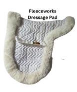 Fleeceworks Genuine Sheepskin Dressage Saddle Pad Medium USED - £183.17 GBP