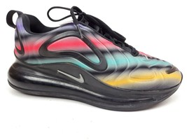 Nike Air Max 720 GS AQ3196 011 Black  Metallic Rainbow - Youth 5.5 Women... - £38.84 GBP