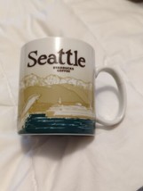 2012 Starbucks Coffee Mug Seattle Icon 16 Oz Washington - £34.79 GBP