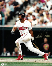 Julio Franco signed Cleveland Indians 8x10 Photo (white jersey) - $18.95