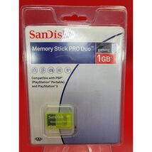 SanDisk 1 GB Memory Stick Pro Duo - SDMSG-1024-E17) Brand New In Box Yellow - $34.97