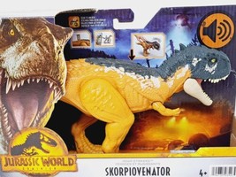 Jurassic World Dominion Skorpiovenator Figure Roar Strikers NEW Dino Dinosaur JW - £20.94 GBP
