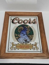 Vtg Coors Beer Since 1873 Mirror &quot;Brewed With Pure Rocky Mountain Spring Water&quot; - £67.46 GBP