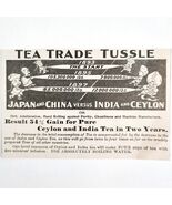 1897 Ceylon And India Tea Advertisement Victorian Hot Beverage Teas DWPP23 - $28.01 CAD