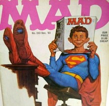 MAD Magazine Dec 1983 #243 Superman III Movie Spoofs Parody TJ Hooker TV Show - £22.82 GBP