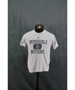 Adidas Shirt (Retro) - Impossible is Northing Word Graphic - Women&#39;s Large - $29.00