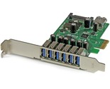 StarTech.com 7 Port PCI Express USB 3.0 Card - 5Gbps - Standard &amp; Low-Pr... - £90.07 GBP