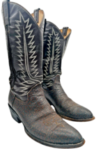 cowtown brown leather roper cowboy boots 8842-222 men&#39;s size 8.5D - $1,260.91 MXN