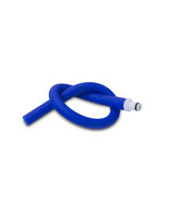 LeLuv Silicone Hose 12 Inch Slippery Coated + Fitting Non-Collapsible Ro... - £7.77 GBP