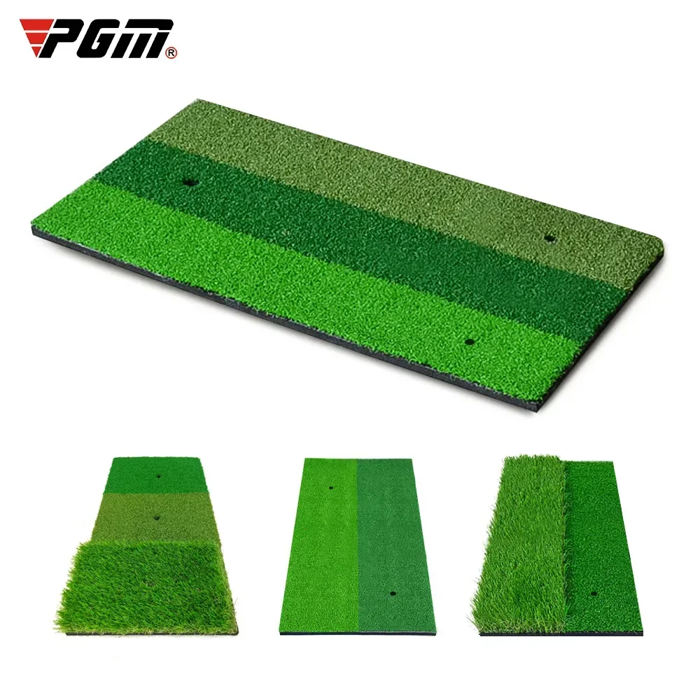 PGM Golf Hitting Mat Indoor Outdoor Mini Practice Durable PP GrB Pad Backyard Ex - $38.00