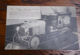 Vtg 1922 Kegresse Hinstin French Military Armored Desert Vehicle Tank Postcard  - £62.92 GBP