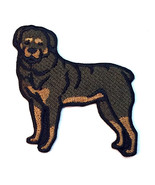 Rottweiler Dog Patch Iron on No Name - $8.99 CAD