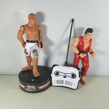 MMA Cage Fighters With Radio Control Spinning Action R/C Kicks Black Series  - $13.47