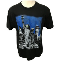 Spoiler Alert New York Statue of Liberty Skateboard Mens Black T Shirt S... - $21.80