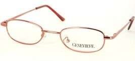 NEW Genevieve Irina S. Satin Burgundy EYEGLASSES GLASSES METAL FRAME 43-... - $181.60 MXN