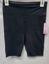 Women's  Medium Black High-Rise Bike Shorts, Soft - Wild Fable image 2