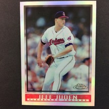 1998 Topps Chrome Refractor Jeff Juden Parallel #394 MLB Cleveland Indians - £2.28 GBP