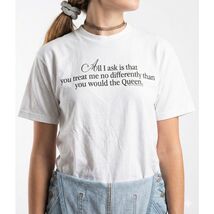 VTG 1994 Don’t Panic Hanes Beefy-T Queen Quote Tee “Treat Me Like the Qu... - $54.40