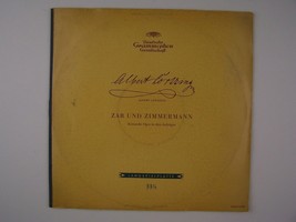 Albert Lortzing - Zar Und Zimmermann Vinyl LP Record Album 18060 LPM - £18.90 GBP