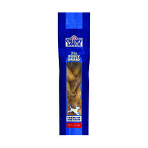 CHEWY LOUIE 7&quot; Braided Bully Stick (1 Count) - Dental Support Dog Treat! - £9.45 GBP